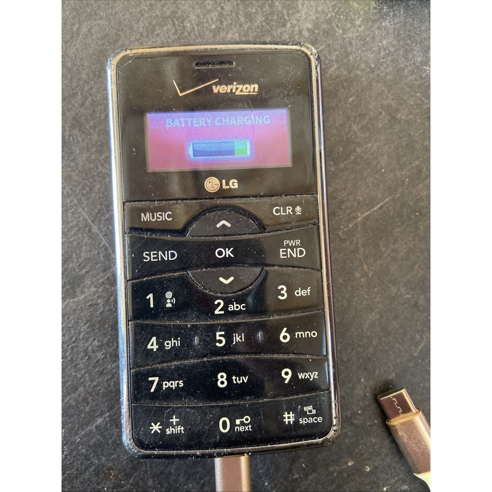 LG VX9100 (Verizon) Messenger Phone - Black Tested